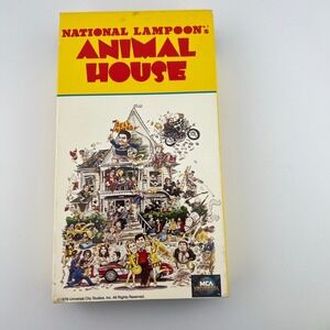 Vintage National Lampoon's Animal House VHS 1978 John Belushi Comedy